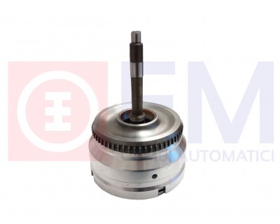 INPUT SHAFT WITH OVERDRIVE CLUTCH AND INPUT CLUTCH RETAINER 45RFE