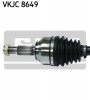 NEW SKF AXLE SHAFT COMPATIBLE WITH 8200687739 - 82 00 687 739 - 8201235754 - 82 01 235 754 2