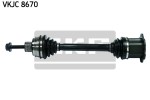 NEW SKF AXLE SHAFT COMPATIBLE WITH 8R0 407 271 - 8R0 407 271 A - 8R0 407 271 B - 8R0 407 271 BX 1