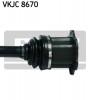 NEW SKF AXLE SHAFT COMPATIBLE WITH 8R0 407 271 - 8R0 407 271 A - 8R0 407 271 B - 8R0 407 271 BX 3