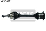 NEW SKF AXLE SHAFT COMPATIBLE WITH 8R0 407 271 C - 8R0 407 271 CX 1