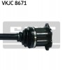 NEW SKF AXLE SHAFT COMPATIBLE WITH 8R0 407 271 C - 8R0 407 271 CX 3
