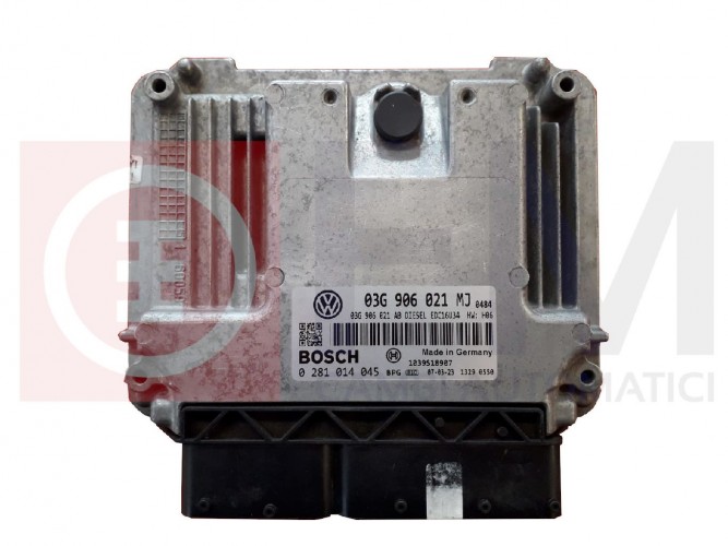 CENTRALINA MOTORE PER VW TOURAN RIGENERATA COMPATIBILE CON CODICE OEM 03G906021MJ - 03G906021AB - BOSCH