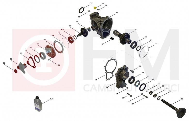 TRANSFER REBUILT OEM SUITABLE TO OEM CODE  0AV409053P - 0AV409053AE