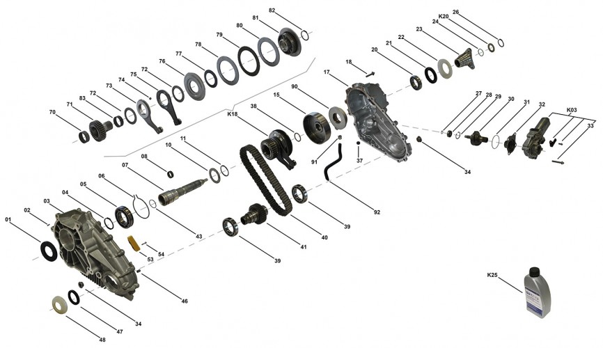 KIT PARAOLII ATC 700