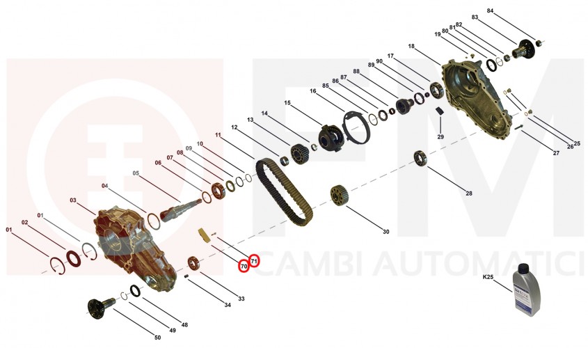 VOLKSWAGEN - MERCEDES - PORSCHE SLIDING BLOCK KIT