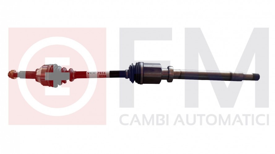 NEW FRONT RIGHT AXLESHAFT COMPATIBLE WITH 1774275 - 1774277 - 1841532 - 1841534 - 1901269 - 2009673