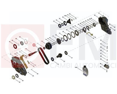 INGRANAGGIO BIANCO COMPATIBILE CON ATTUATORE - Foto 6